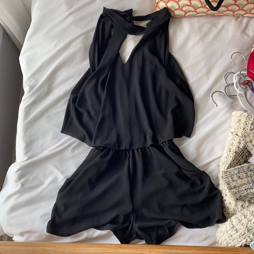 Black Romper! Really cute for nicer events!!
